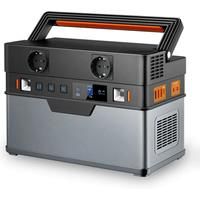 ALLPOWERS 700W Portable Power Station 606Wh Solar Generator, 110V/220V Power Supply For Camping