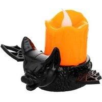 LED Santa Snow Lantern - Festive Christmas Tabletop Ornament, Battery-Operated, 10.5cm