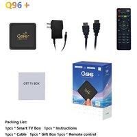 Q96+ 4K Ultra HD 5G Smart TV Box 8GB+128GB - Home Cinema Streaming Hub (UK Edition)