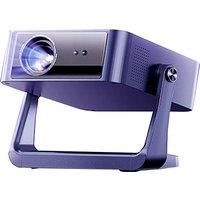 Fully automatic focus Native 1080P 360 rotatable fully enclosed direct projection portable home projector built-in Android