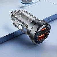 Toocki 33W USB C Car Charger Quick Charge PD 20W USB Type C Car Fast Charging For iPhone 14 12 13 11