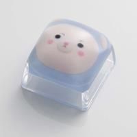 Wuque Studio Customized Bear Resin Keycap1 Key for Mechanical Keyboard Keycap