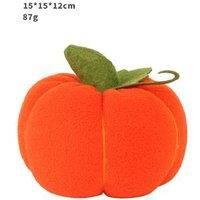 Halloween Pumpkin Plush Toy - Soft Decorative Toy for Ages 3+ - Imaginative, Festive, Reusable