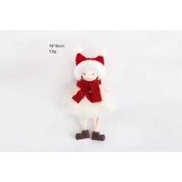 Christmas Plush Doll Pendant Gift Set - Festive Ornaments for All Ages