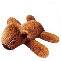 Capybara Papa Plush Bracelet Toy - Cute Animal Accessory for Ages 3+, Soft Collectible, Stress Relief