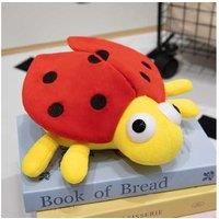 Luminous Interactive Insect Plush Toy - Ages 1+, LED Night Light, Bee/Ladybug/Firefly