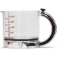 Adjustable Measuring Cup - Food-Grade Plastic, Multifunctional, Precise Markings, Compact Kitchen Tool