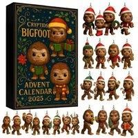 Bigfoot Collectible Advent Calendar 2025 - 24-Day Mystery Blind Box for Kids & Adults