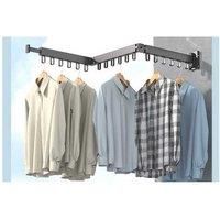 Punch-Free Aluminum Folding Wall-Mounted Clothes Dryer