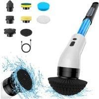 Multi-Function Electric Cleaning Brush - Rechargeable, Waterproof, Fast-Charge, Multi-Surface