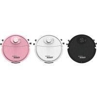 Usb Robot Vacuum Cleaner And Sweeper - Black, White Or Pink