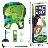 Toilet Golf Mini Game Set