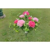Solar Led Lilac Flower Path Lights - Waterproof, Adjustable, Outdoor