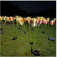 Solar LED Butterfly Flower Stake Light - Waterproof Outdoor Garden Lighting