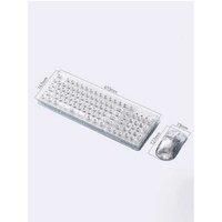 Crystal-Clear Wireless Bluetooth Keyboard - 2 Colours