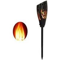 Solar LED Flame Torch Garden Light - 99 LEDs, Waterproof, Outdoor Pathway