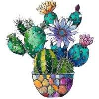 Pastoral Fresh Painted Relief Fruit Succulent Ceramic Flower Pots
