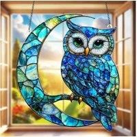 Angel Warrior Three Priests Stained Glass Sun Catcher 15Cm