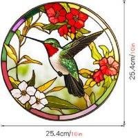 Bird Strike Warning Static Glass Stickers - Modern PVC Window Decor, Anti-Collision Design