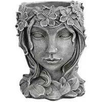 Elegant Resin Goddess Succulent Planter