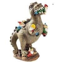 Dinosaur Garden Ornament - Weather-Resistant Resin Sculpture, Modern Outdoor Decor
