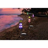 Solar Led Beacon Path Lights - Weatherproof Outdoor Decorative Lighting