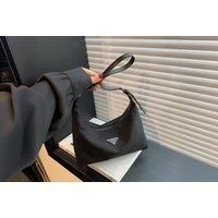 Prada-Inspired Retro Shoulder Bag