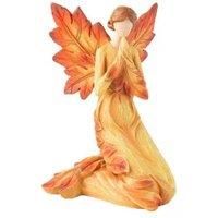 Autumn Angel Resin Ornament