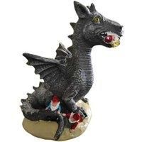 Resin Garden Ornament - Man-Eating Dragon Figurine