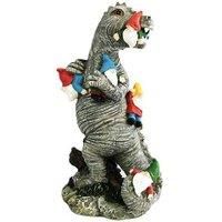 Dinosaur Dwarf Garden Statue Ornament