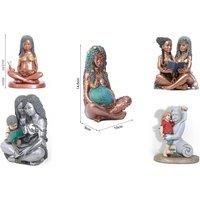 Mother Earth Resin Garden Ornament - Handmade, 3 Sizes, Outdoor Decor
