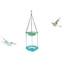 Double-Layer Hanging Bird Feeder & Bath - 4 Colours