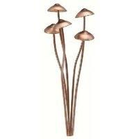 Metal Mushroom Ground Decoration
