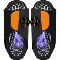 Usb Rechargeable Ems Microcurrent Foot Massage Pad With 8 Modes