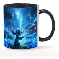 Charming Stitch Inspired Pattern Ceramic Mug!