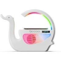 Swan Bluetooth Speaker Clock, Humidifier & Qi Wireless Charging Pad