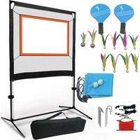 Swishup Hybrid Paddle Sport Set - Great For Pickleball, Badminton, Table Tennis!