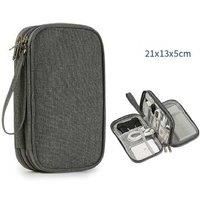 Multifunctional Digital Storage Bag - Lightweight Travel Organiser with Multi-Compartment Design
