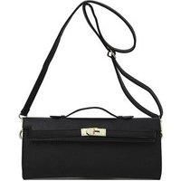 Unisex Green Herms Kelly Cut Inspired Chic Baguette Bag With Adjustable Strap - 8 Colours