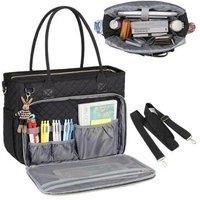 Unisex Black Spacious Large-Capacity Waterproof Travel Bag For Work Or Getaways