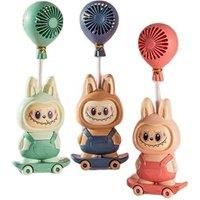 Lafufu Skateboard Portable Fan: Fun Cooling With Pencil Sharpener Combo