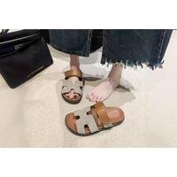 Unisex Hermes-Inspired Women'S Velcro Sandals - 11 Sizes & 9 Colours