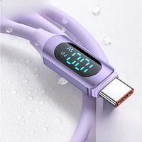 Toocki 100W Display USB C To USB C Cable 1M PD Fast Charger Cord Type C To Type C Cable For Xiaomi