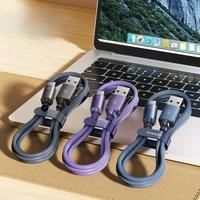 Toocki 6A USB Type C Cable Fast Charging Charger Cable USB A To Usb C For iPhone 15 Samsung Xiaomi Huawei Oppo Oneplus Data Cord