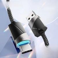 Toocki 3A USB Type C Cable Fast Charging Charger Cable USB A To Usb C For Samsung Xiaomi Huawei Oppo Oneplus Poco Ipad Data Cord