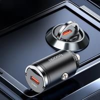 Toocki 45W USB Car Charger QC 4.0 PD 3.0 PPS 5A USB Type C Fast Charging For iPhone 15 14 13 Pro