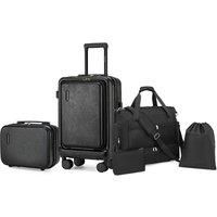 5-Piece Durable Kono Travel Luggage Set - Perfect For Summer Holidays