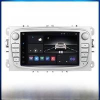 Android Car Radio for Ford Focus MK2 Mondeo 9 SMAX C MAX Galaxy Transit Connect 2008 Kuga Auto
