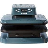 Loklik Auto Heat Press Machine - Denim Blue