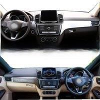 For Mercedes-Benz GLE GLS OEM C292 W166 2016-2019 Dashmat Dashboard Cover Instrument Panel Pad Anti-Dirt Proof Dash Mat